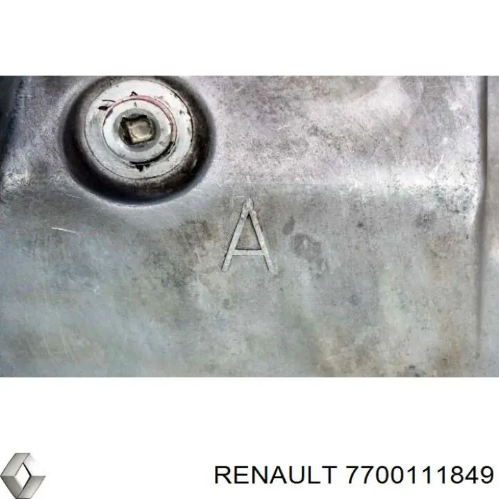 Піддон масляний картера двигуна 7700111849 Renault (RVI)