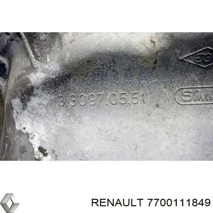 Піддон двигуна Renault (RVI) 7700111849 ціна, від 58.93 USD