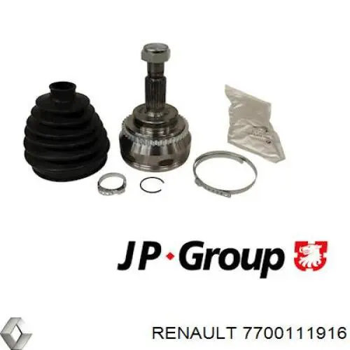 Привід передній лівий Renault (RVI) 7700111916 ціна, від 62.14 USD