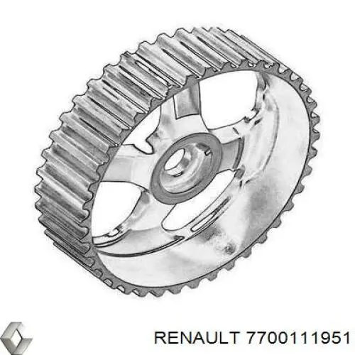 Шестерня розподільчого вала Renault (RVI) 7700111951 ціна, від 25.79 USD