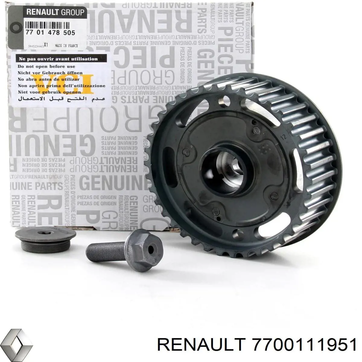 Купити 7700111951 Renault (RVI) Шестерня фазорегулятора