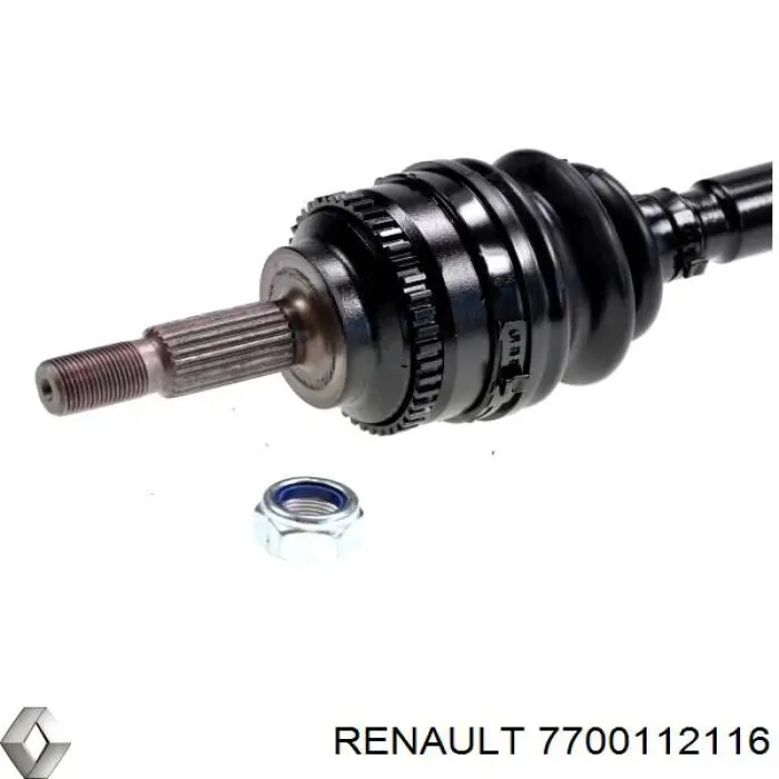 Ліва піввісь 7700112116 Renault (RVI)