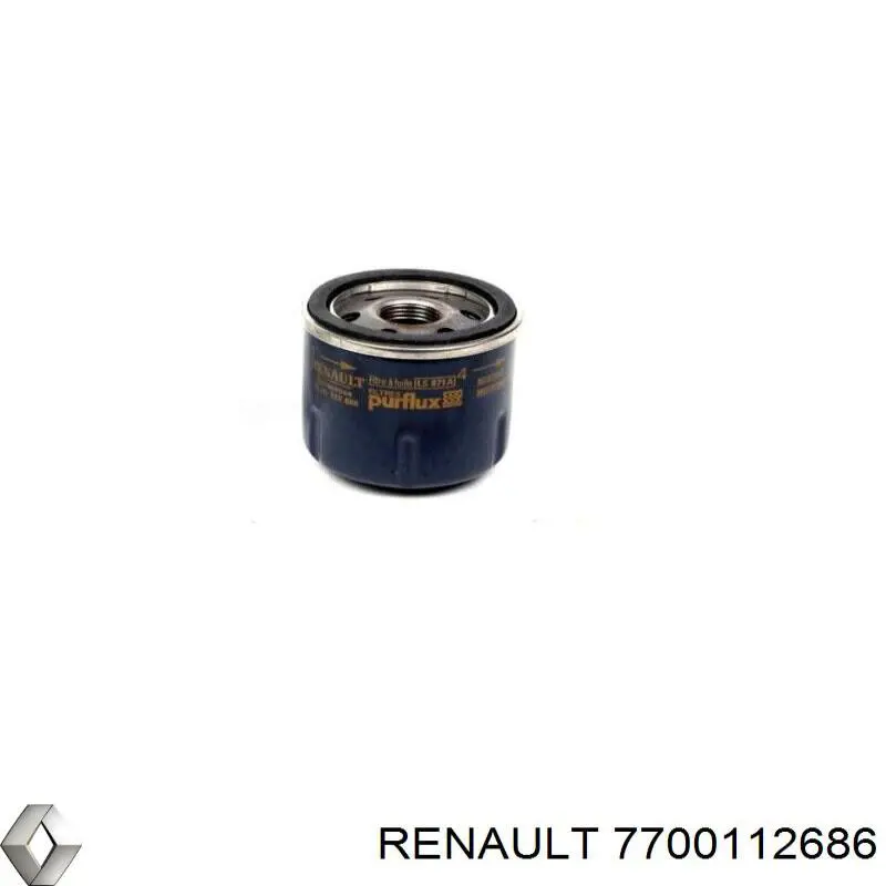 7700112686 Renault (RVI) фільтр масляний
