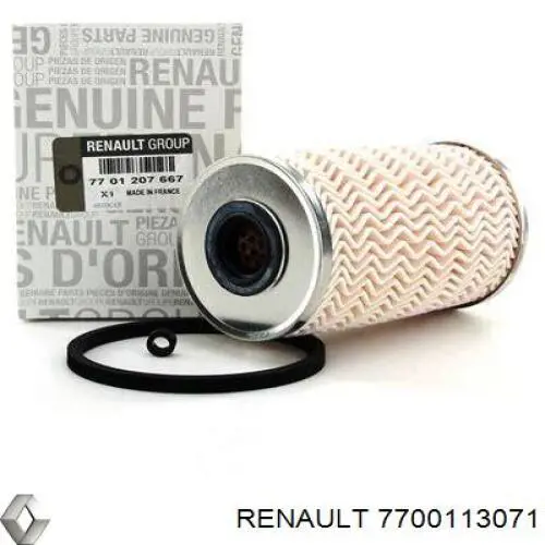 Клапан перетворювач тиску наддуву (соленоїд) 7700113071 Renault (RVI)