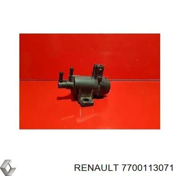 Перетворювач тиску (соленоїд) наддуву / EGR Renault (RVI) 7700113071