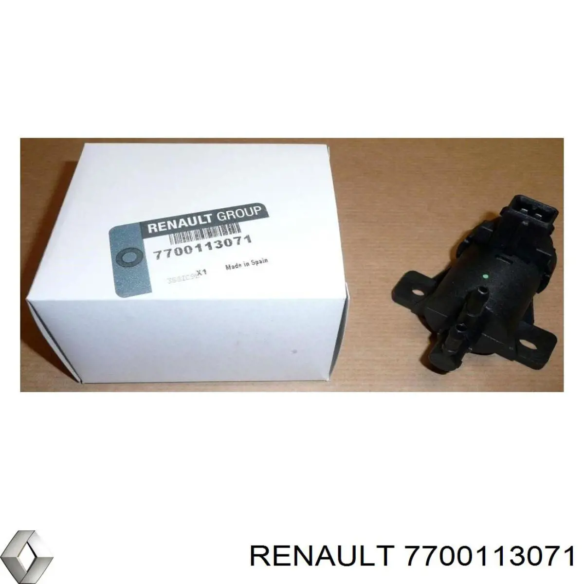 Клапан перетворювач тиску наддуву (соленоїд) 7700113071 Renault (RVI)