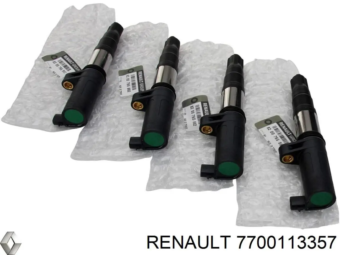 Котушка запалювання Renault (RVI) 7700113357 ціна, від 12.82 USD