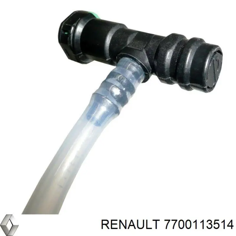 7700113514 Renault (RVI) трубка паливна, від фільтра до паливної рейки
