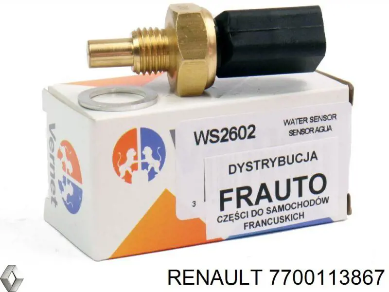 Термодатчик охолоджуючої рідини Renault (RVI) 7700113867 ціна, від 6.33 USD