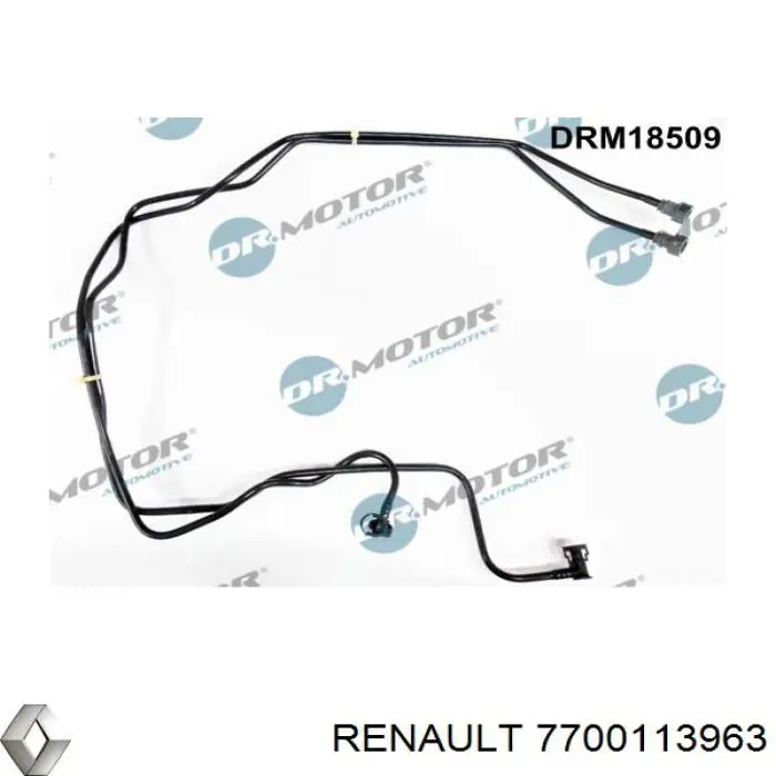 Трубка паливна, комплект Renault Megane 1 (LA0) (Рено Меган)