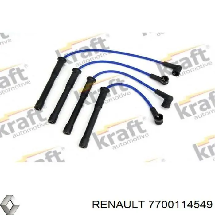 Дроти запалювання Renault (RVI) 7700114549 ціна, від 21.89 USD