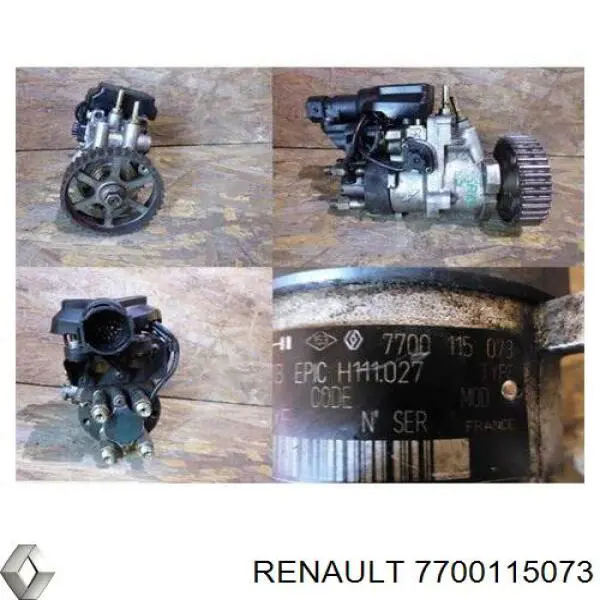 ПНВТ Renault (RVI) 7700115073