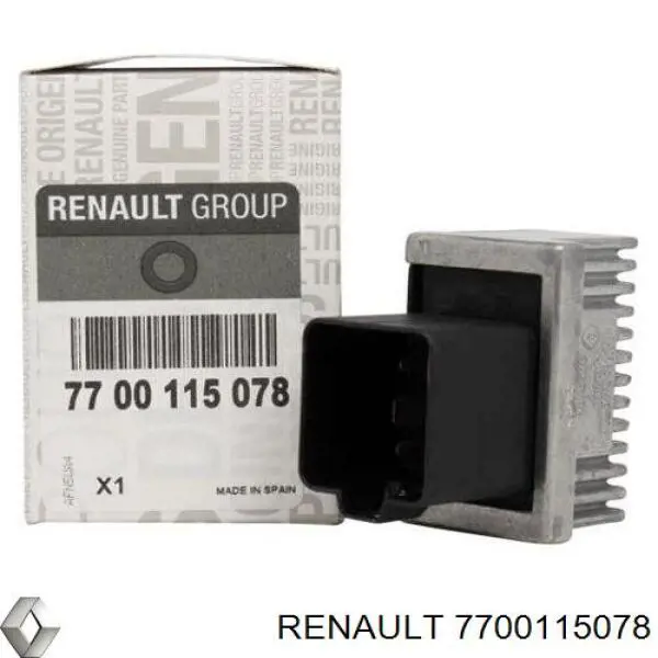 7700115078 Renault (RVI) Реле свічок накалу