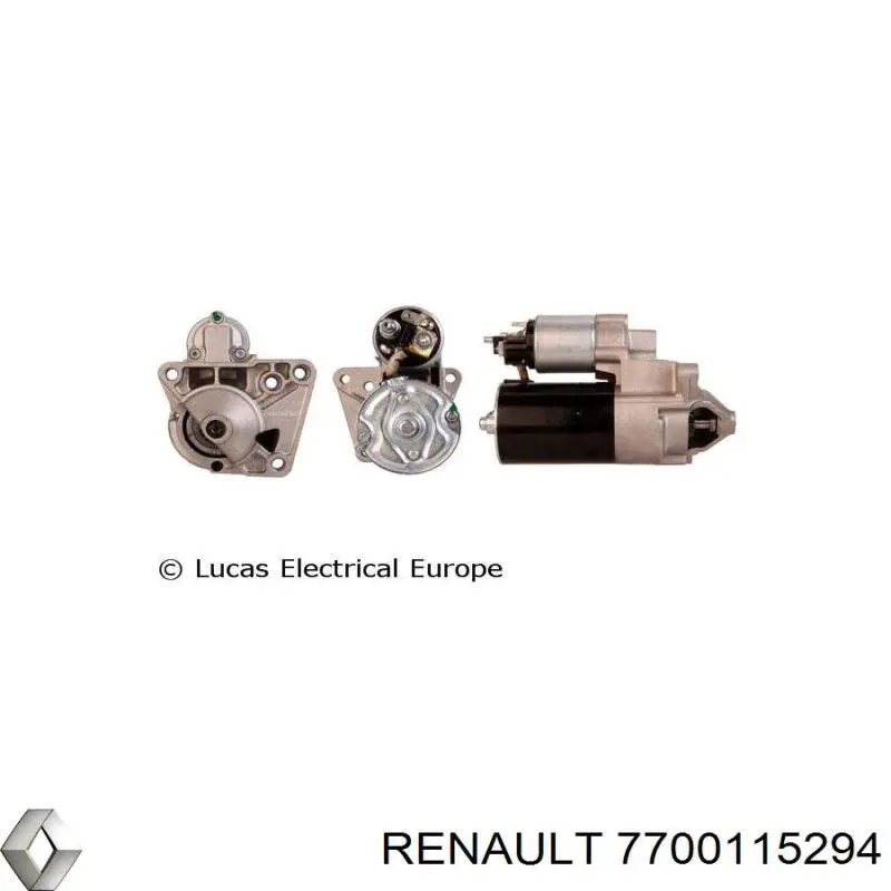 Стартер 7700115594 Renault (RVI)