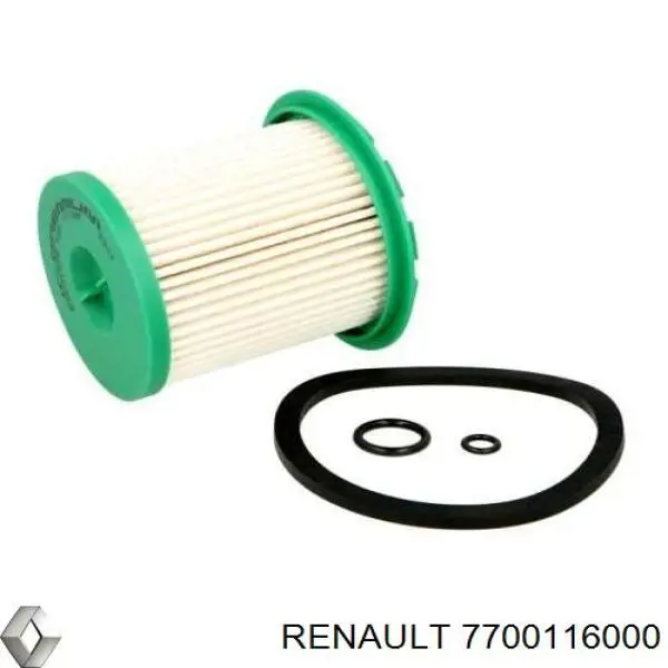 Паливний фільтр 7700116000 Renault (RVI)