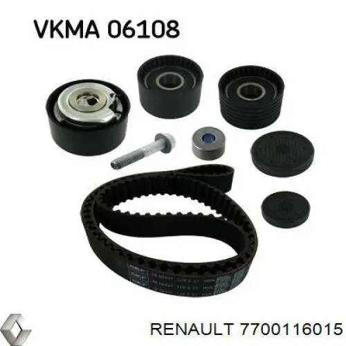 Купити 7700116015 Renault (RVI) ГРМ ремень