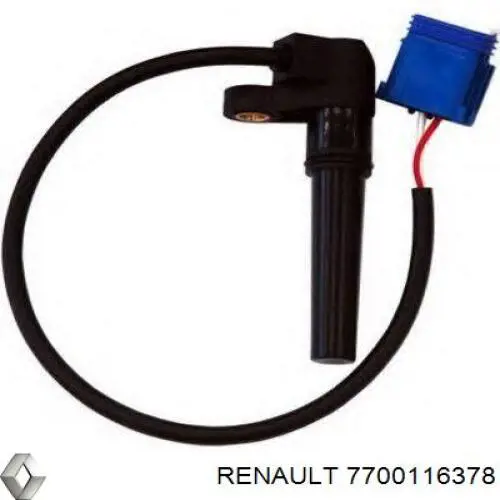 Купити 7700116378 Renault (RVI) Датчик швидкості обертання валу АКПП