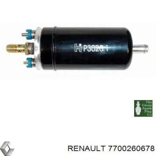 Паливний насос магістральний Renault (RVI) 7700260678 ціна, від 56.40 USD