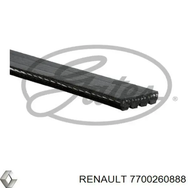 7700260888 Renault (RVI) ремінь приводний, агрегатів