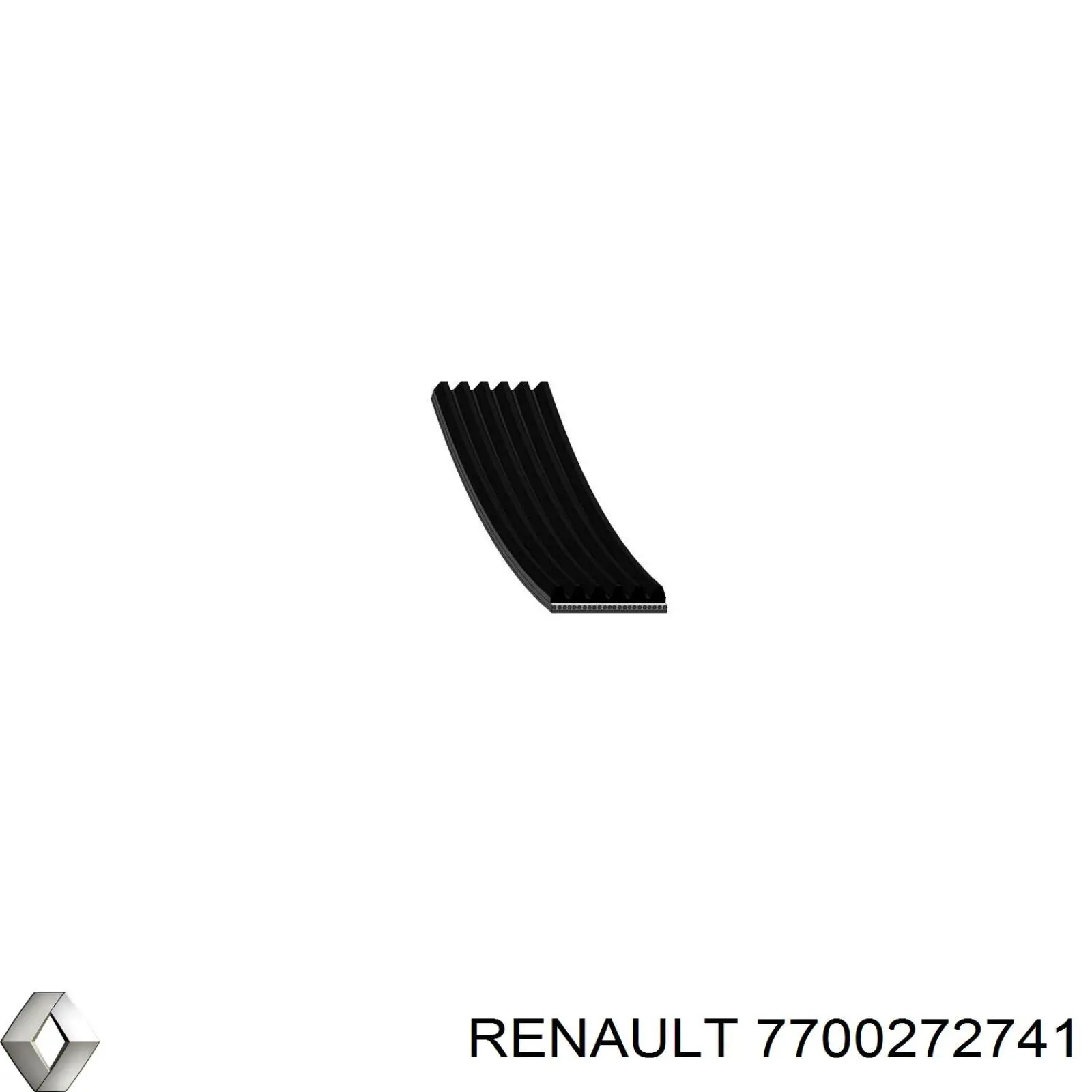 7700272741 Renault (RVI) ремінь приводний, агрегатів