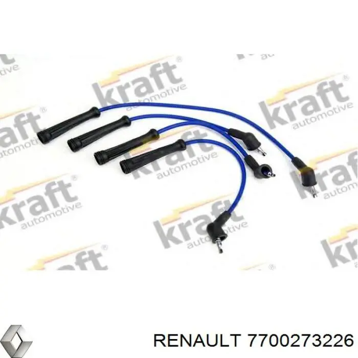 Дроти запалювання Renault (RVI) 7700273226 ціна, від 17.95 USD
