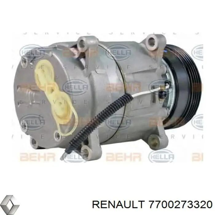 Купити 7700273320 Renault (RVI) Компресор кліматичної установки
