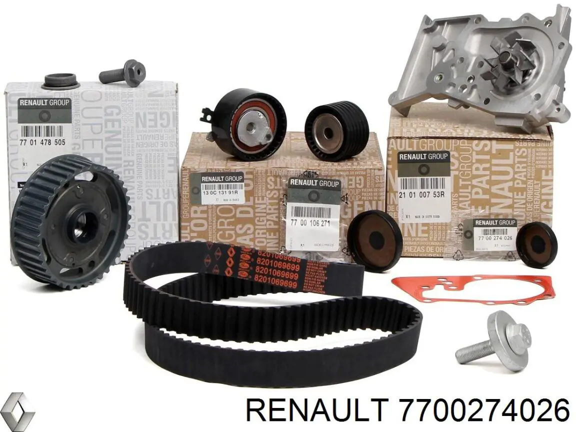 Купити 7700274026 Renault (RVI) Заглушка блоку циліндрів