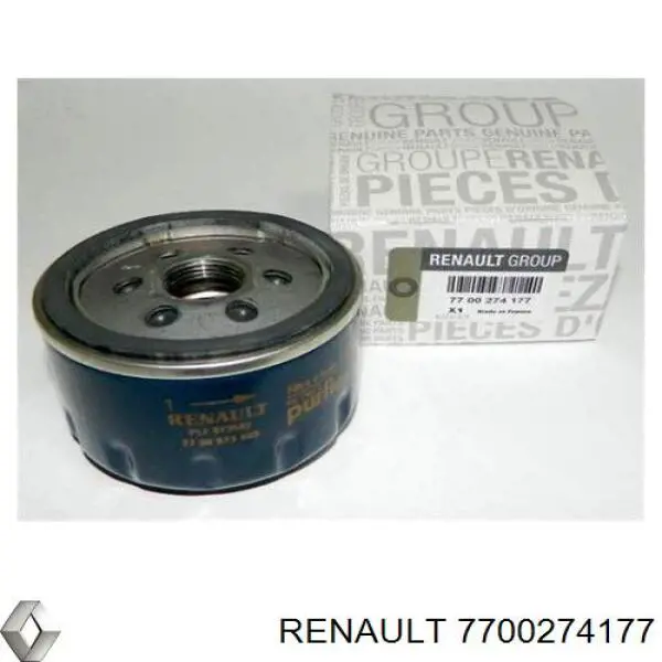 Масляний фільтр двигуна Renault (RVI) 7700274177 ціна, від 5.21 USD