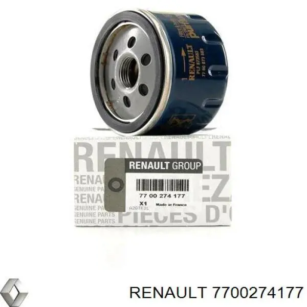 7700274177 Renault (RVI) фільтр масляний