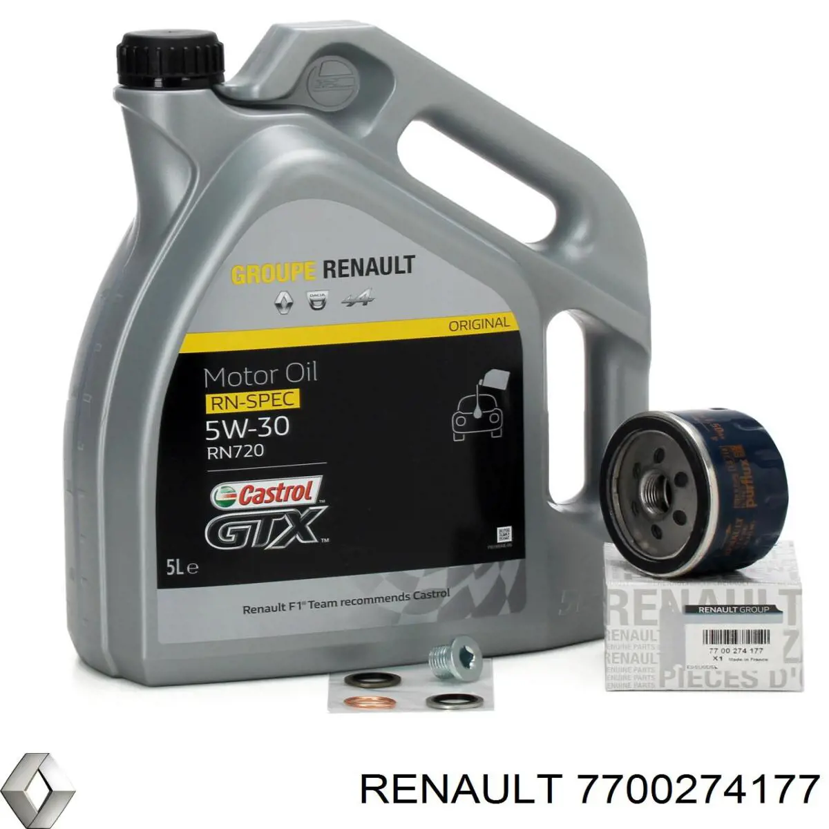 Купити 7700274177 Renault (RVI) Фільтр очищення масла відцентровий