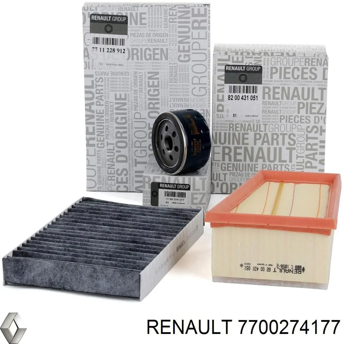 Масляний фільтр 7700274177 Renault (RVI)