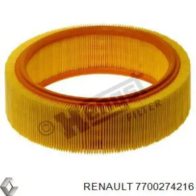 Елемент повітряного фільтра Renault (RVI) 7700274216 ціна, від 5.64 USD