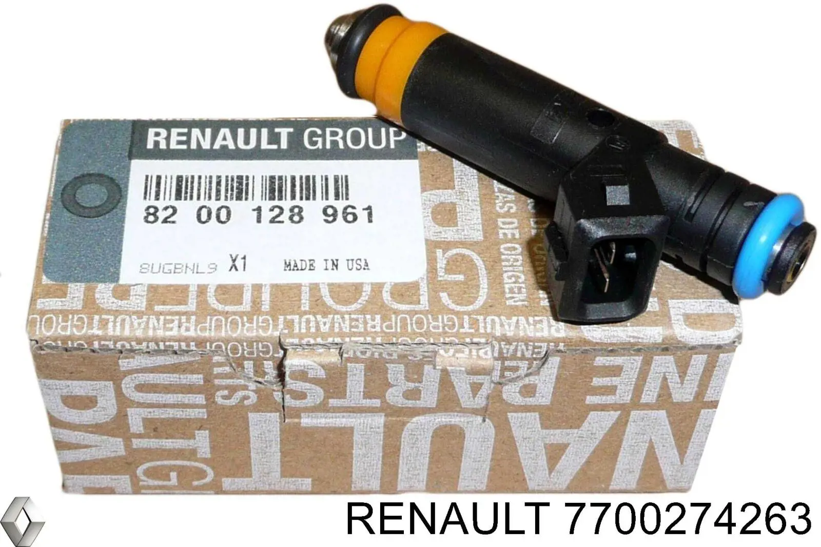 Купити 7700274263 Renault (RVI) Форсунка дизельна в зборі, розпилювач + тримач