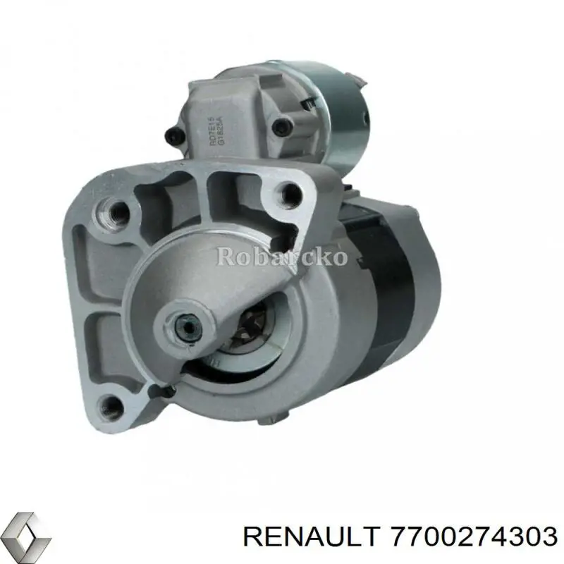 Стартер Renault (RVI) 7700274303 ціна, від 63.35 USD