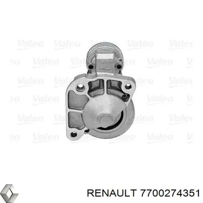 Стартер Renault (RVI) 7700274351 ціна, від 63.35 USD