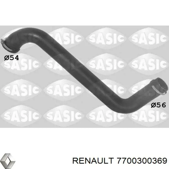 7700300369 Renault (RVI) Трубка, що нагнітається