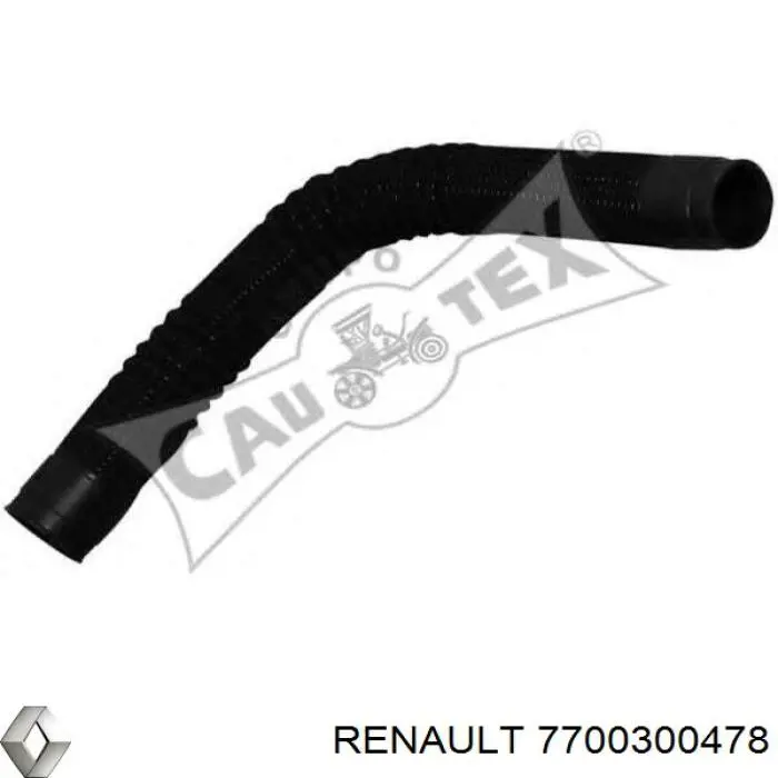 Патрубок повітряний, вхід повітряного фільтра Renault (RVI) 7700300478 ціна, від 142.09 USD