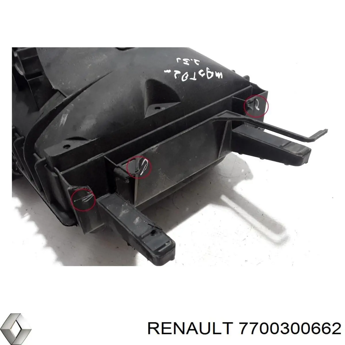 Купити 7700300662 Renault (RVI) Корпус фільтра