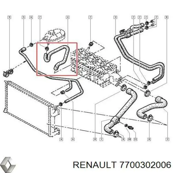  7700302006 Renault (RVI)