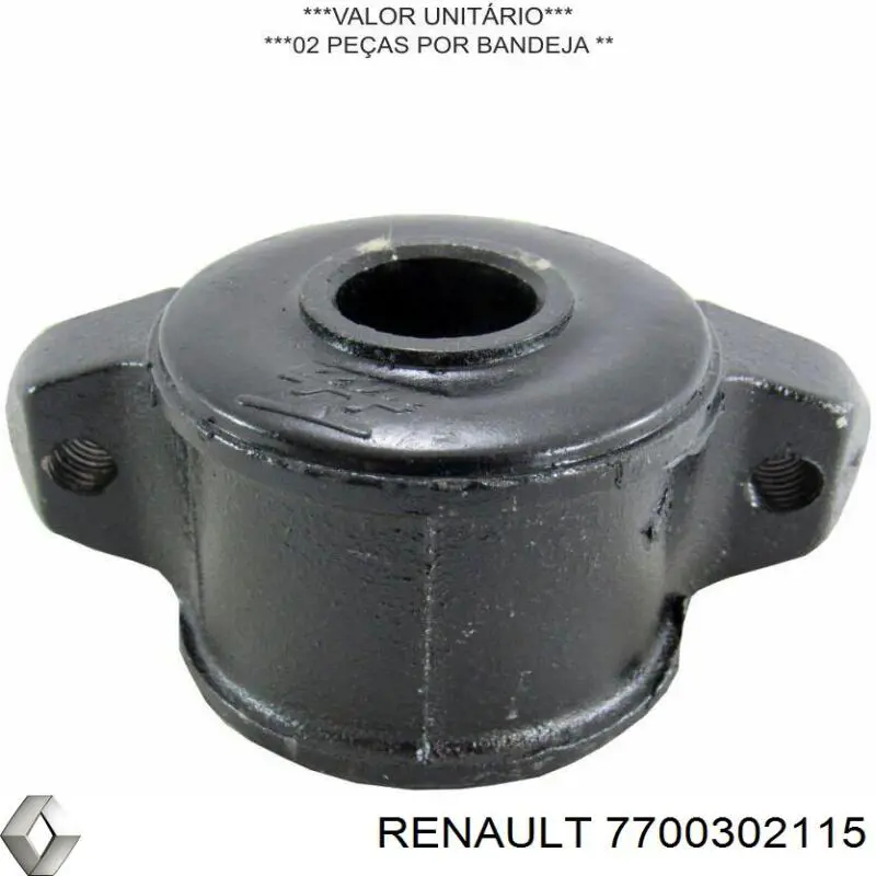 Сайлентблок переднього верхнього важеля Renault (RVI) 7700302115 ціна, від 19.62 USD