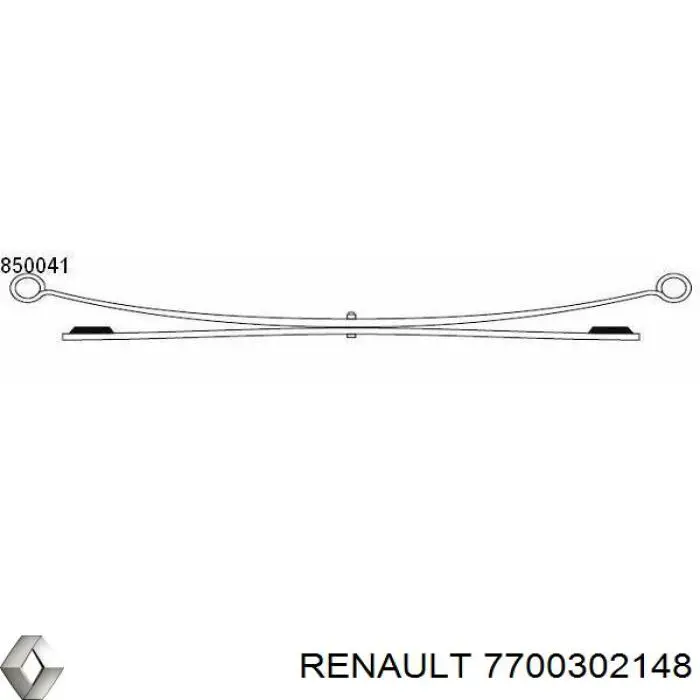 7700302148 Renault (RVI) ресора задня