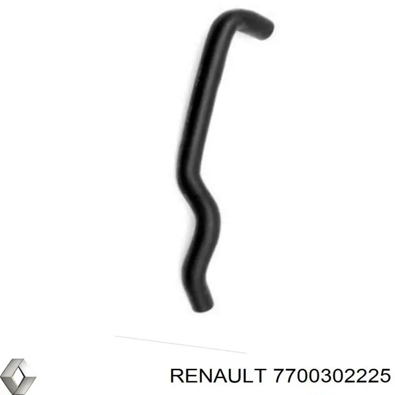 Шланг/патрубок радіатора охолодження, нижній Renault (RVI) 7700302225 ціна, від 12.63 USD