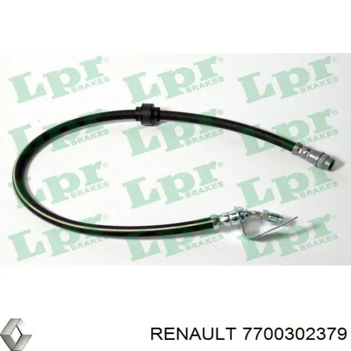 Шланг гальмівний передній Renault (RVI) 7700302379 ціна, від 12.30 USD