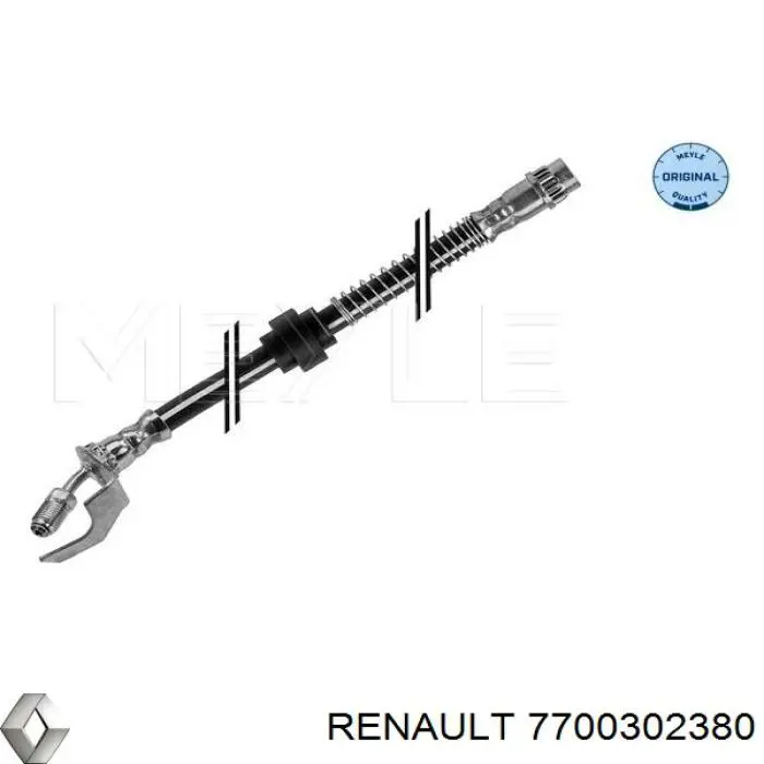 Купити 7700302380 Renault (RVI) Гальмівні шланги передні