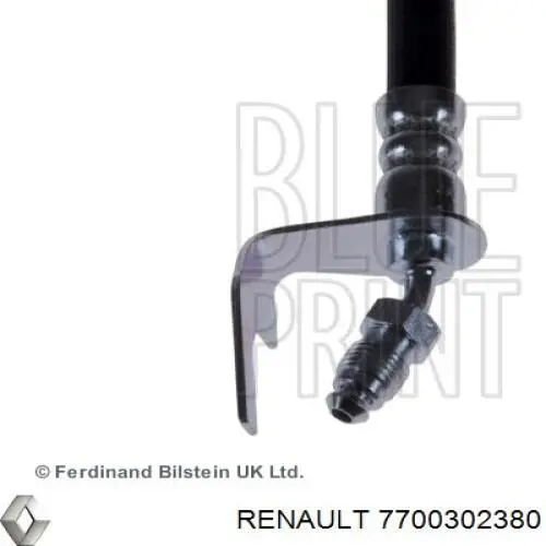 Шланг гальмівний передній Renault (RVI) 7700302380 ціна, від 10.59 USD