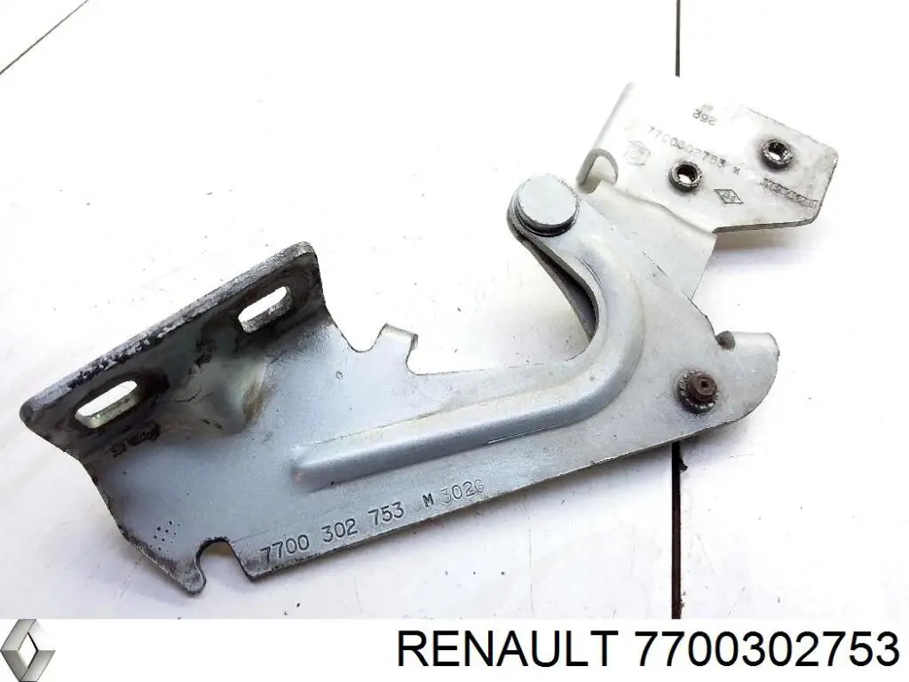 Петля капота, ліва Renault (RVI) 7700302753 ціна, від 2.94 USD