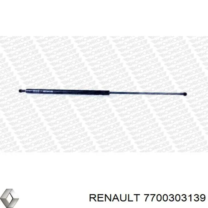 7700303139 Renault (RVI) амортизатор кришки багажника/ двері 3/5-ї задньої