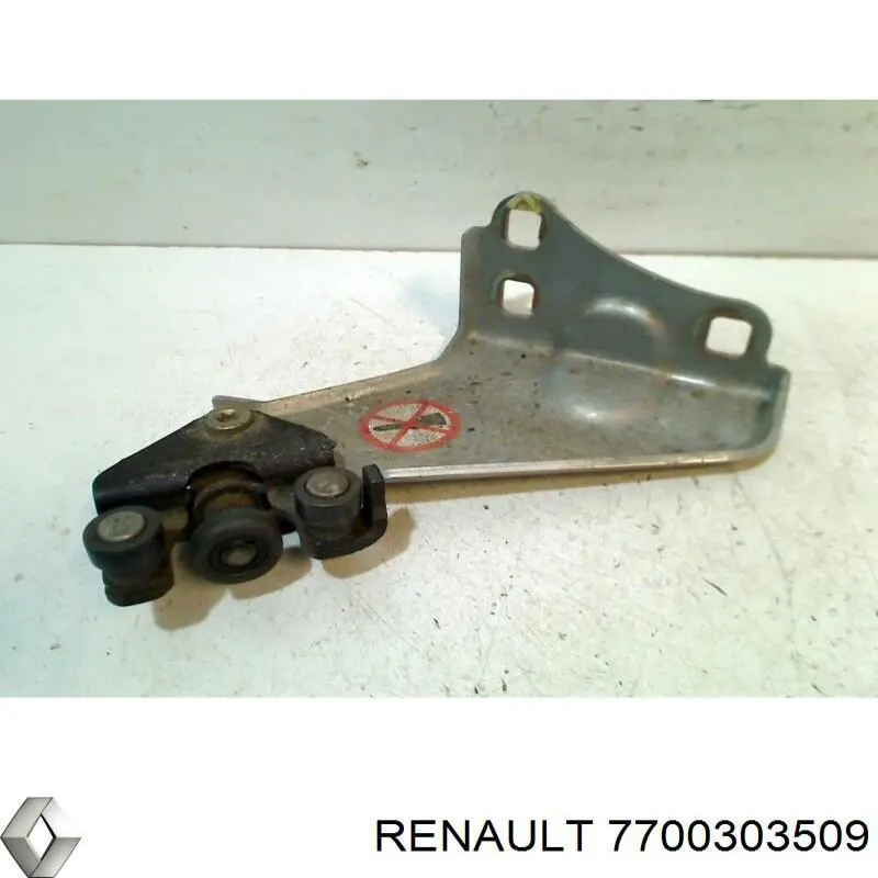Ролик двері бічної/зсувної, правий нижній Renault (RVI) 7700303509 ціна, від 10.14 USD