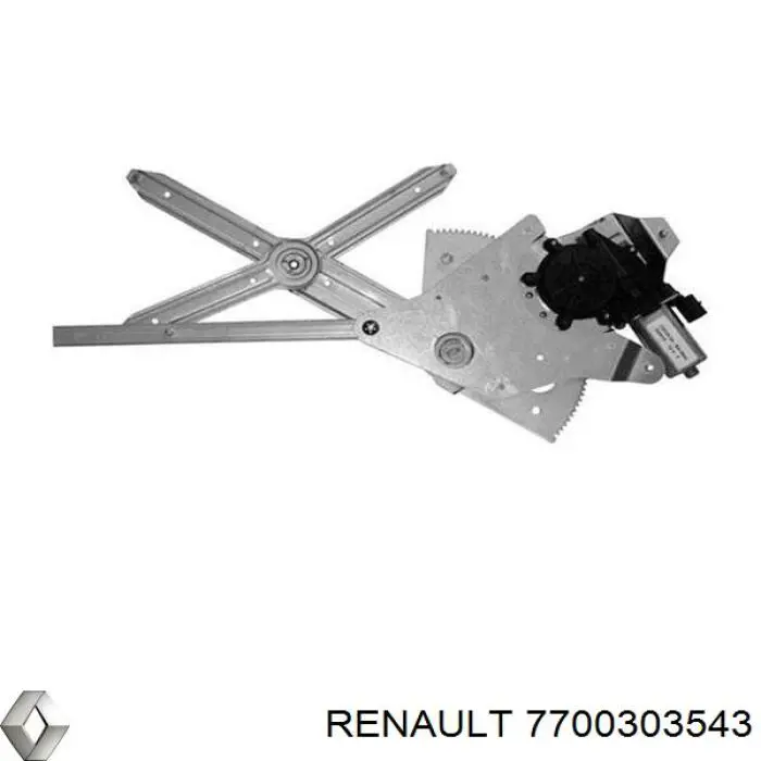 7700303543 Renault (RVI) механізм склопідіймача двері передньої, лівої