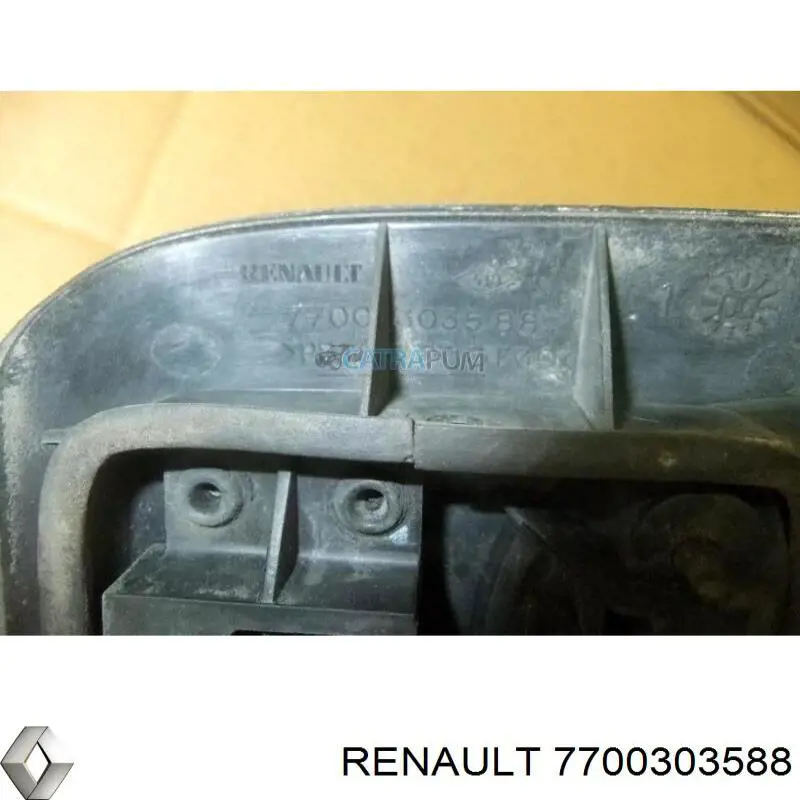 Купити 7700303588 Renault (RVI) Ручка задньої (двостулкової) двері ліва зовнішня